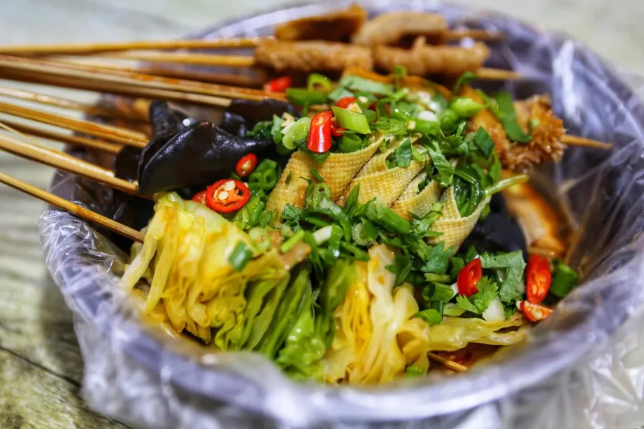 金萍麻辣串