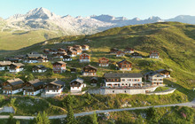 Hotel Restaurant Pizzeria Aleschhorn Belalp餐厅图片