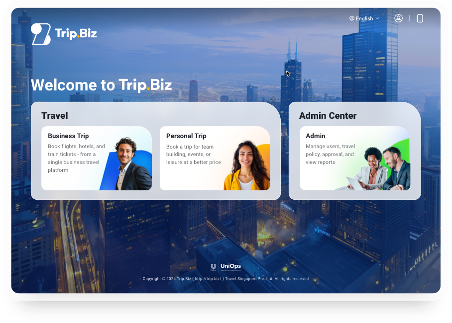Trip.Biz Business Travel Management Platform