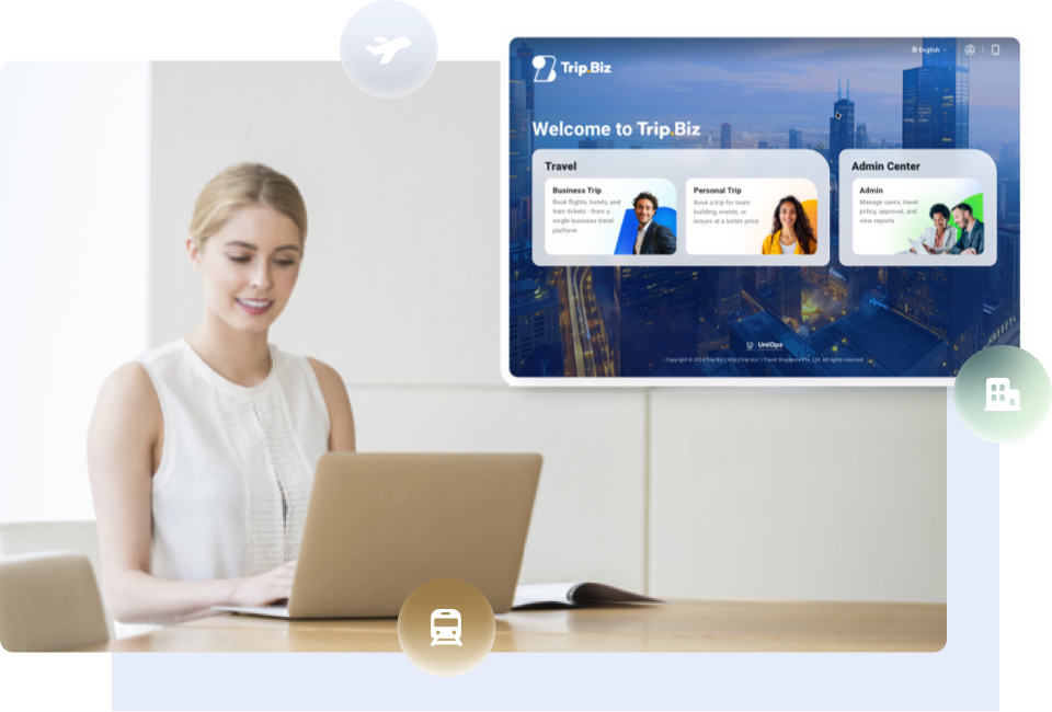 An Online Booking corporate travel management platform