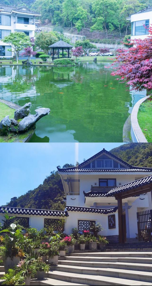 雁荡山山庄,躺进山水画卷!