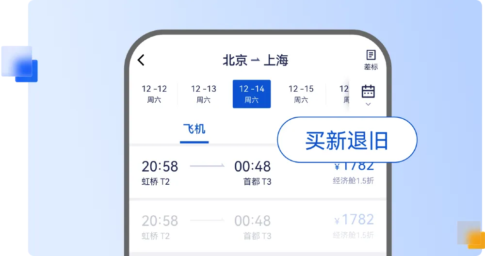 携程商旅机票资源