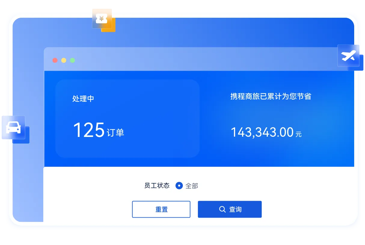 程信，监测差旅风险订单