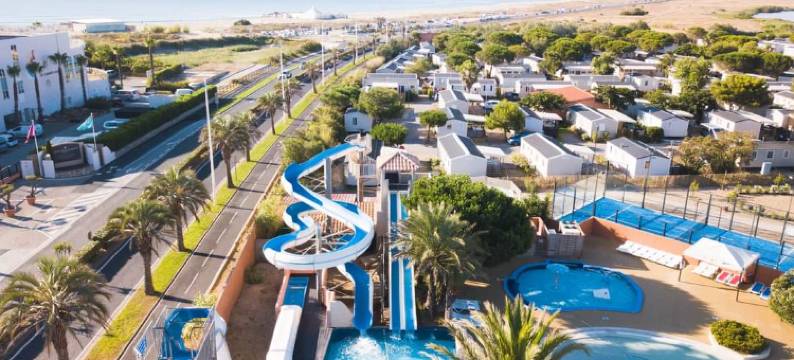 MOBILHOME SOLEIA MAR ESTANG SIBLU VILLAGE  - Front de mer Accès plage privé CLIM 2SDB Canet图片
