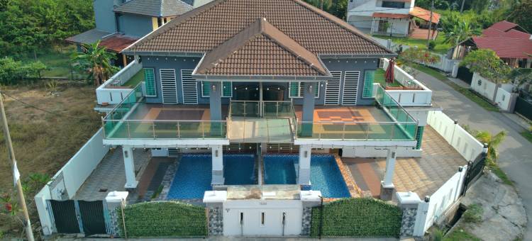 Hideaway Villa 20-46pax 9R9B PRIVATE POOL, KTV, BBQ, ARCADE GAMES, 3min to BEACH图片