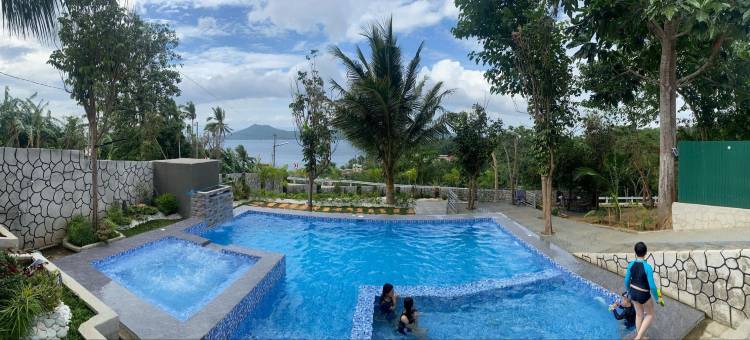 Private Pool overlooking Taal lake & mountain图片