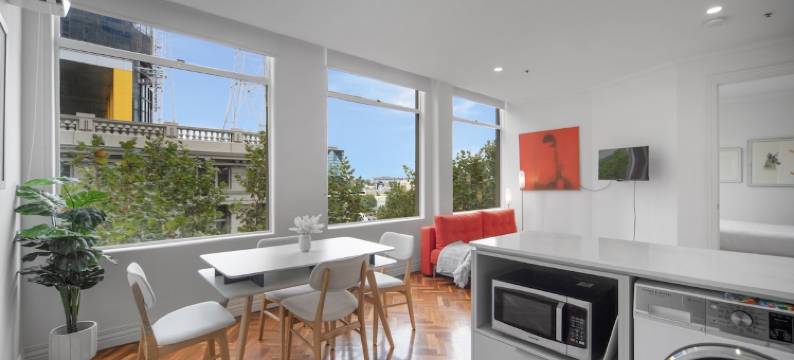 墨尔本市中心的时尚一卧室公寓(Chic 1-Bed Apartment In the Heart of Melbourne)图片