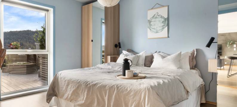 Large luxurious apartment with private terrace and parking图片