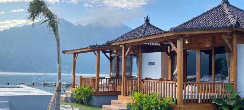 金塔马尼湖边别墅和天然温泉(The Kintamani Villas Tepi Danau and Natural Hot Spring)图片