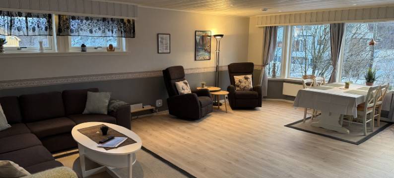 罗弗敦极光之家｜温馨私密住宿，配有壁炉(Lofoten Aurora House | Cozy & Private Stay with Fireplace)图片