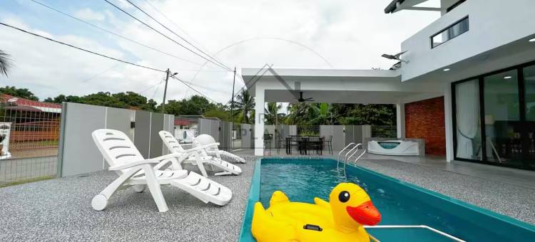 位于姒蠕萨的5卧室别墅-600平方米|带3个独立浴室(Port Dickson Pool Villa - TwentyFour.7)图片