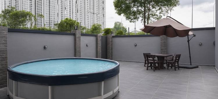 Kempas JB Landed Marble Haven Villa 14pax Karaoke图片
