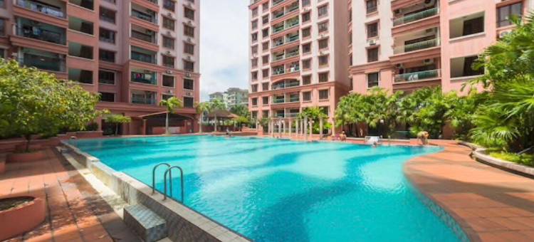 亚庇市中心宽敞舒适公寓(Kota Kinabalu Marina Court Condominium)图片