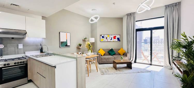 La Perla 朱美拉村圈高端度假公寓，配有游泳池和健身房(Premium Holiday Apartment at La Perla JVC with Pool & Gym)图片