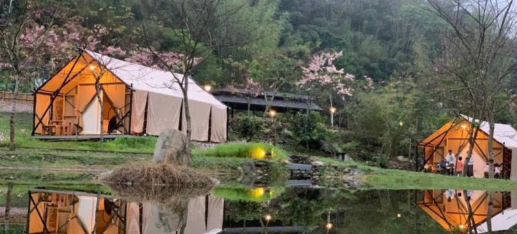 远山望月温泉VILLA露营区图片