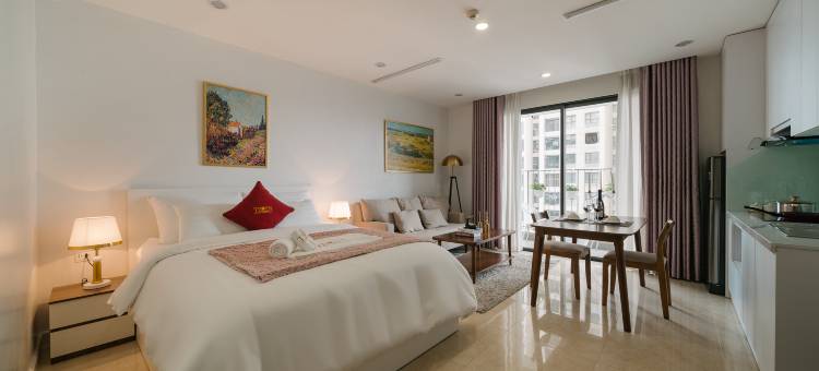 TRUNG之家 - 河内市中心 Vinhomes D'Capitale 高端公寓(TRUNG HOME - Vinhomes D'Capitale Apartment I Hanoi Centre)图片