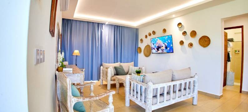 Nana's boho BeachfrontVilla w/Ac&pool图片