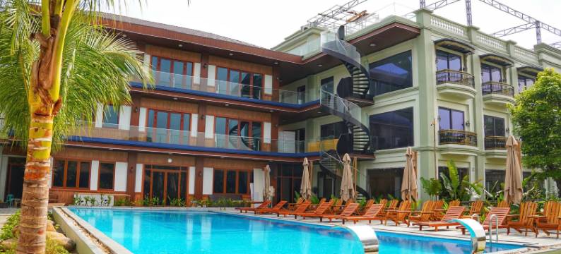 The Luna Tam Coc Hostel - 酒吧和泳池(The Luna Tam Coc Hostel - Bar & Pool)图片