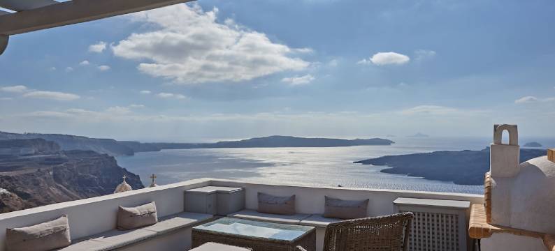 达科罗尼亚别墅酒店(Villa Dakoronia•Stunning caldera view Private Pool)图片