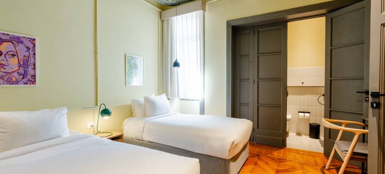 Grey l Studio Apartments Downtown Alexandria Menasce House图片