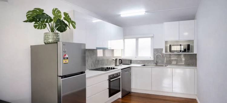 Highgate Hill、布里斯班CBD现代两卧室度假屋(Modern 2BR in Highgate Hill near Brisbane CBD)图片