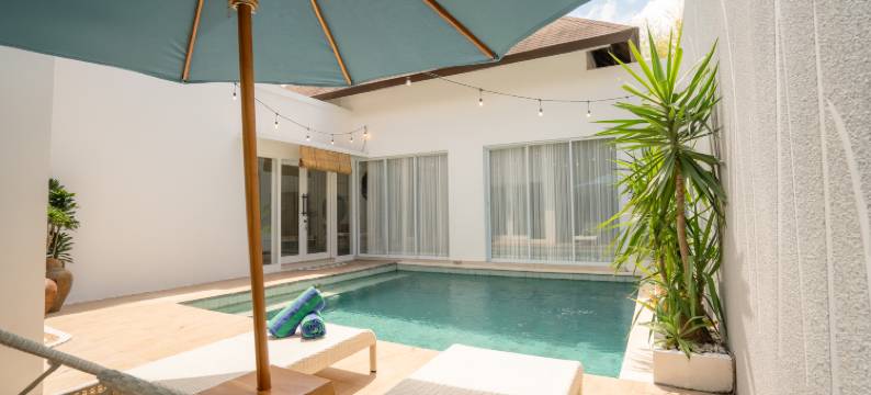 纳吉萨巴厘岛的苍古白棕榈别墅(Villa Palma Blanca Canggu by Nagisa Bali)图片