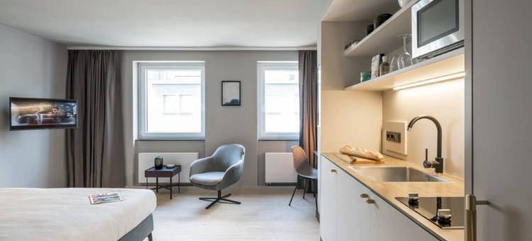 布勒费尔德火车总站的smartments(smartments Bielefeld Hauptbahnhof)图片