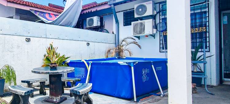 Warm Stay BBQ Event Pool Wedding at Port Dickson by HCK图片