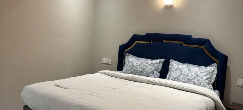 Modern Cozy 1BHK Studio, King Bed & Kitchenette图片