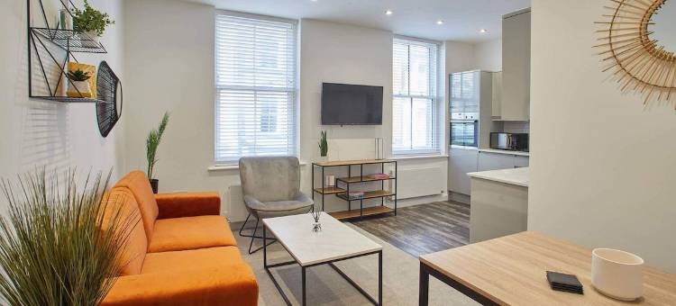 旅馆逗留哈德森庭一号公寓房子(Host & Stay | Apartment One, Hudsons Yard House)图片