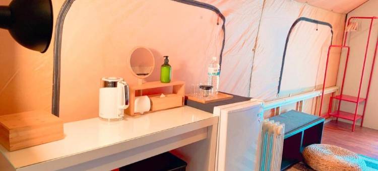 远山望月温泉VILLA露营区图片