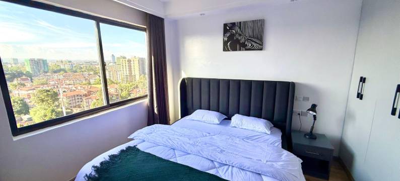 LUXURY in Kileleshwa: 9th-Floor Penthouse | KING Bed, POOL, Gym, FAST WiFi, City VIEWS图片