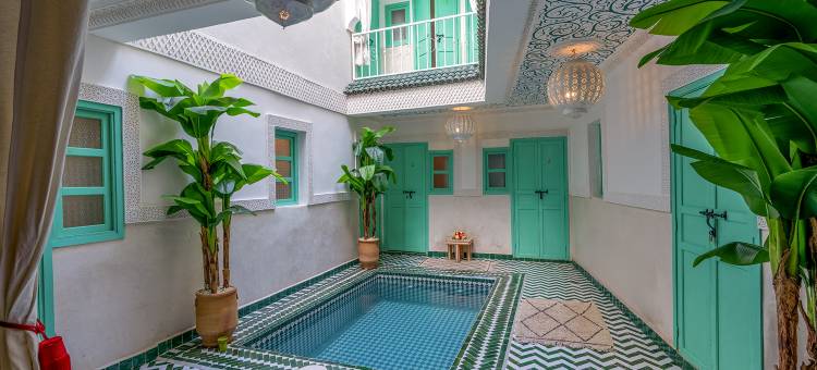 马拉喀什的JABADOR庭院旅馆(Riad Jabador De Marrakech)图片