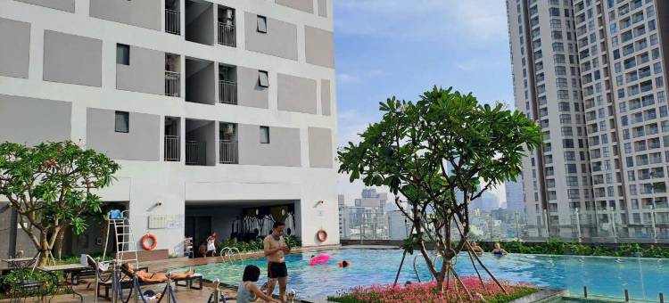 Apartment Rivergate Building, Saigon Dictrict 4, Infinity, Pool图片