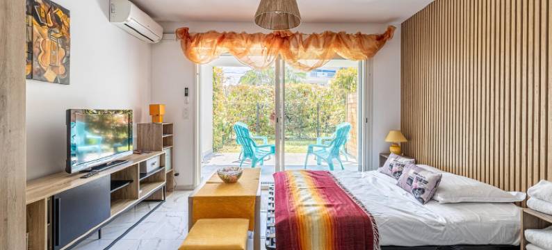 坎城的现代开间 - 空调 - 2人(Modern studio - AC - 2P - Cannes)图片