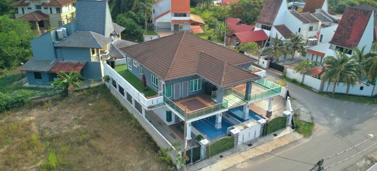 Hideaway Villa 20-46pax 9R9B PRIVATE POOL, KTV, BBQ, ARCADE GAMES, 3min to BEACH图片