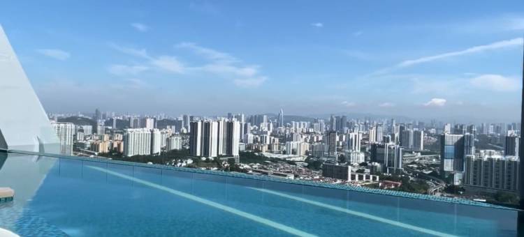 日落民宿套房@马来西亚8th & Stellar高级公寓地区武吉免登演唱会(Sunset View Studio HomeStay @ MRT Sri Petaling KL Malaysia 8th & Stellar Residence)图片