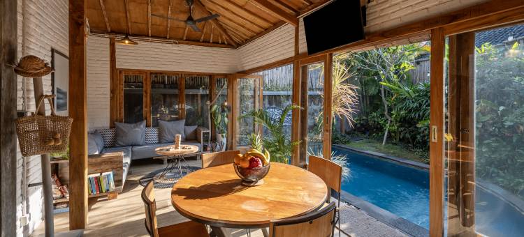 Vila Ju Ju, 3BR Industrial - Tropical Villa - Perernan图片