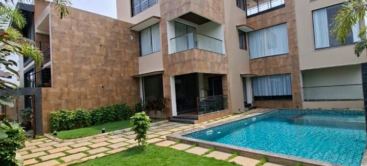 Samudhra Beach Villa,Mahabalipuram- Sea view, Pool & Lawn图片
