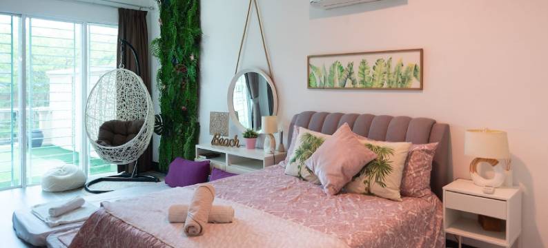 吉隆坡安邦豪华的3层6卧室住宅带私人屋顶花园，靠近国家动物园(Lux 6BR Home with Private Rooftop Garden)图片