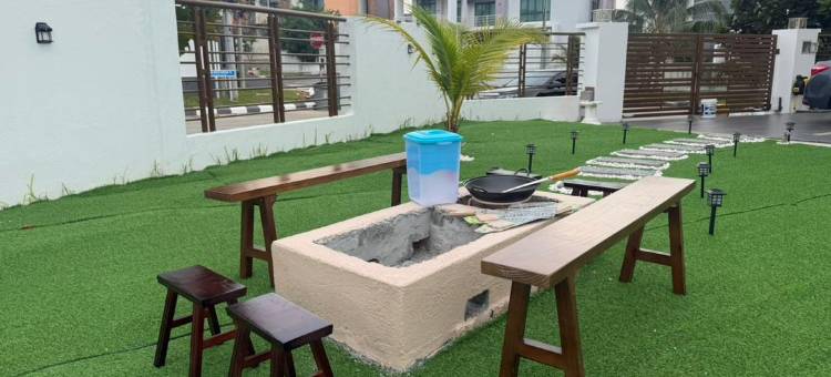 Melaka 16pax Ayer Keroh Villa 2-storey swimming pool homestay图片