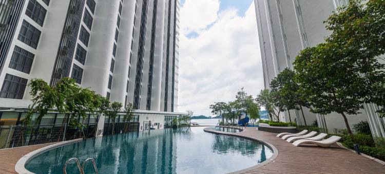 亚庇·滨海·美丽海景套房(Beautiful Suites Seaview @ The Shore Kota Kinabalu)图片