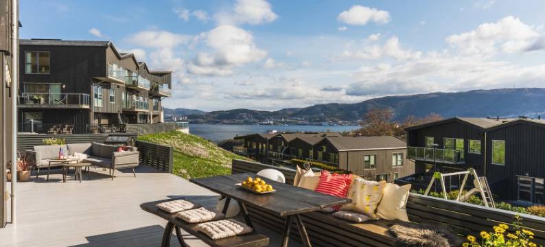 Large luxurious apartment with private terrace and parking图片