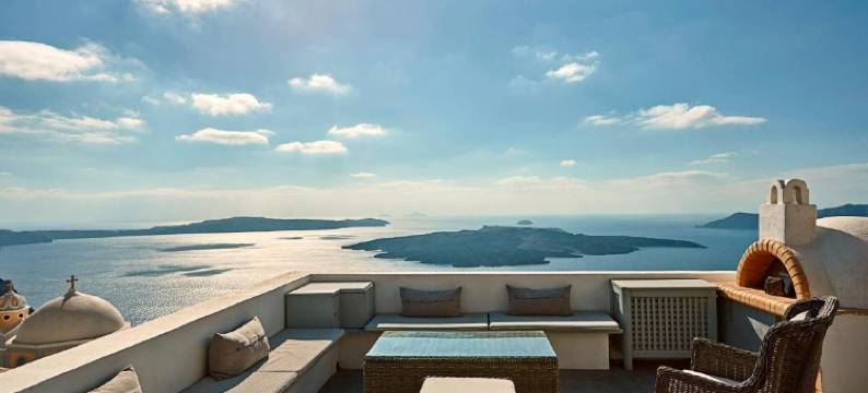 达科罗尼亚别墅酒店(Villa Dakoronia•Stunning caldera view Private Pool)图片