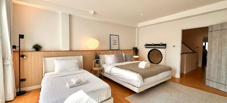 Stylish Modern Home 4Bedroom 7Bed 200m BTS PhraKhanong, 10min ThongLo图片