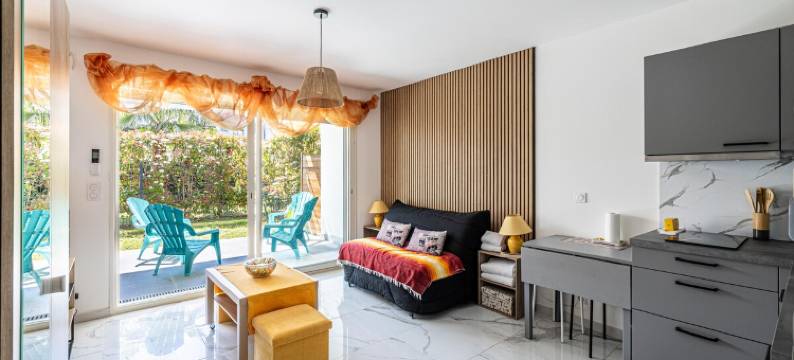 坎城的现代开间 - 空调 - 2人(Modern studio - AC - 2P - Cannes)图片