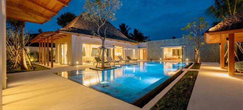 普吉岛安禅热带风情4卧泳池别墅(Phuket Anchan Tropicana 4 Bedroom Pool Villa)图片