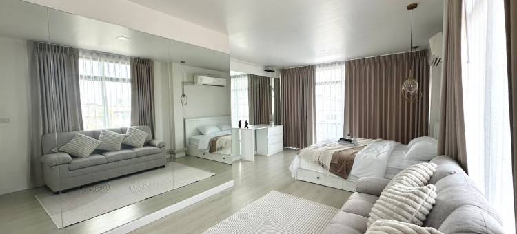 廊曼近机场极简风格度假屋(Minimalist style house in Don Mueang, near the airport)图片