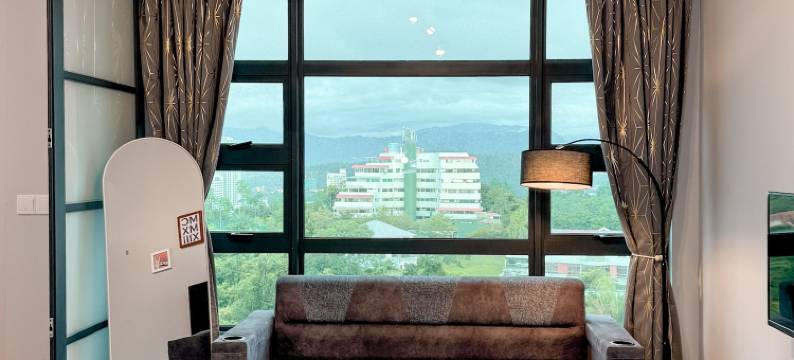 JQ Central 5 person unit facing  mountain view and partially seaview AT kk CITY CENTER图片