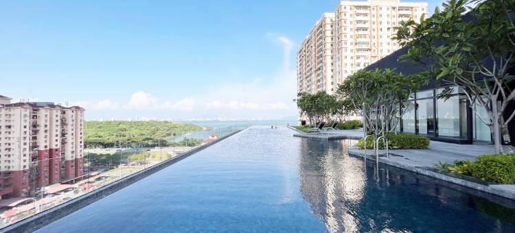 乔治市都市套房 | 适合家庭 | 天空泳池 | 海景(Georgetown Urban Suite | Family | Skypool I SeaView)图片